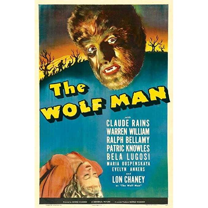 Chaney Entertainment The Wolf Man Mask