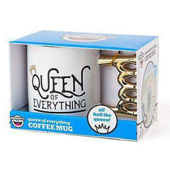 Queen of Everything Golden Crown Coffee Mug