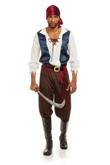 Rogue Classic Men's Pirate Costume