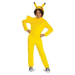 Pokémon Pikachu Hooded Jumpsuit Kids Costume