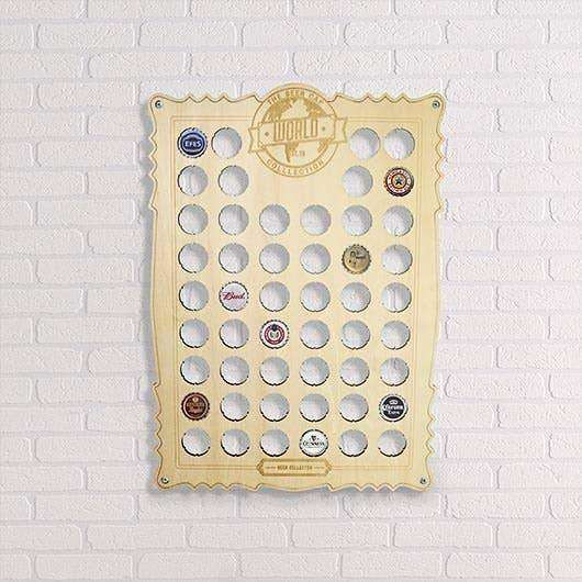 Beer Cap Collection Wall Art