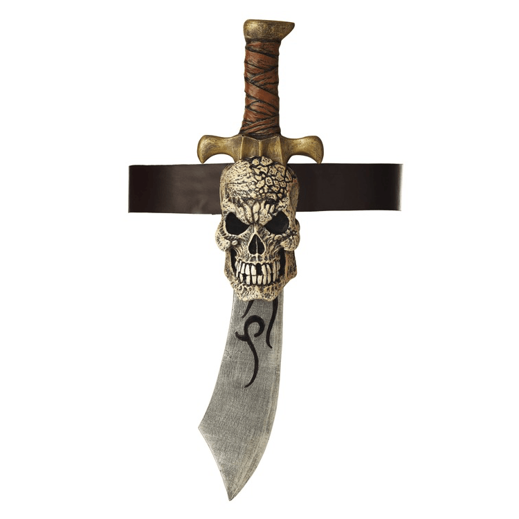 Pirate Sword & Skull Sheath