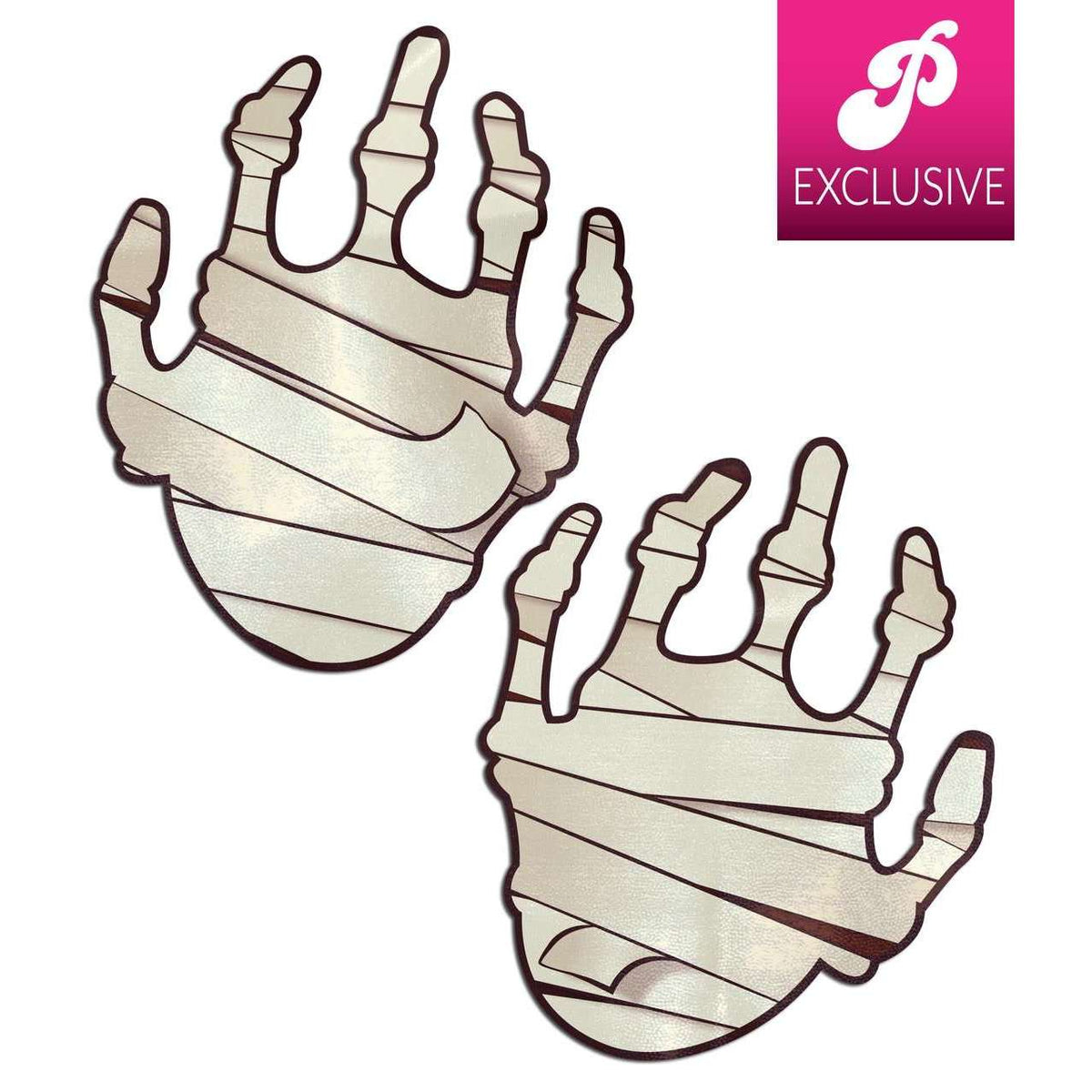 Mummy Skeleton Nipple Pasties