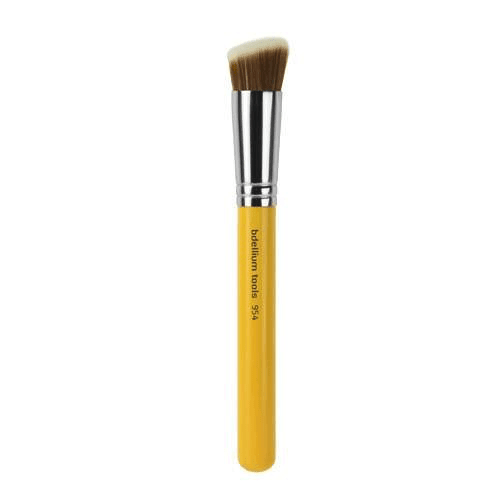 Bdellium Tools Studio 954 Duet Fiber Slanted Kabuki Face/Body Brush