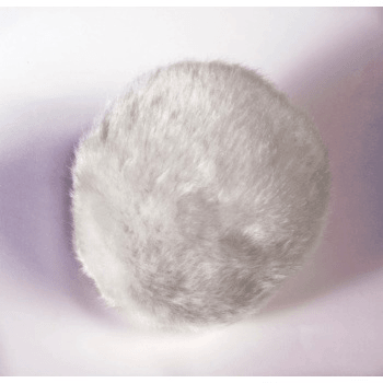 Deluxe White Plush Bunny Tail