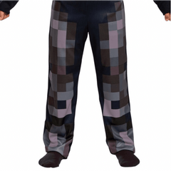 Classic Minecraft Netherite Armor Kids Costume