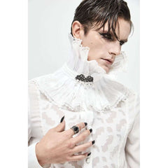 White Elaborate Gothic Collar