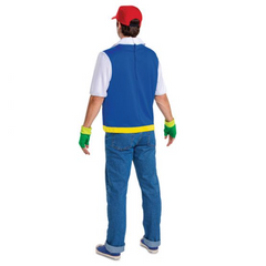 Classic Pokémon Ash Ketchum Unisex Adult Costume