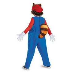 Deluxe Super Mario Raccoon Child Costume