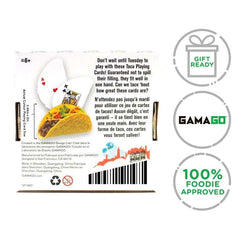 Taco Shaped Playing Cards