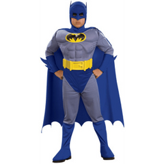 Classic Batman Muscle Padded Child Costume