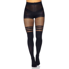 Sexy Fishnet Faux Thigh High Stockings