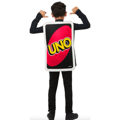 Uno Draw Four Card Child Costume