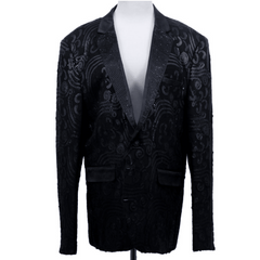 Black Sequined Rave Blazer