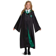 Deluxe Harry Potter Slytherin Robe Kids Costume