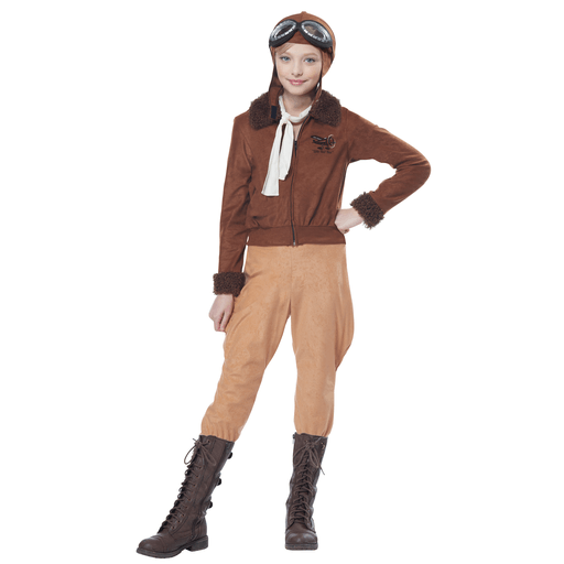 Amelia Earhart The Aviator Kids Costume