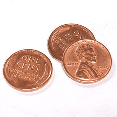 Steel Core Penny (3 Pennies)