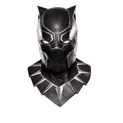 Black Panther Adult Latex Mask