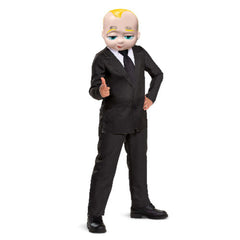 Classic Boss Baby Kids Costume & Mask