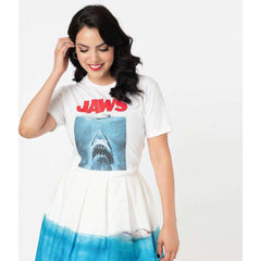 Jaws Movie Poster T-Shirt - Womens