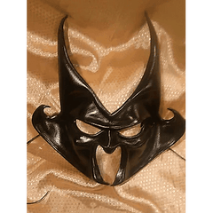 Black Gargoyle Leather Mask