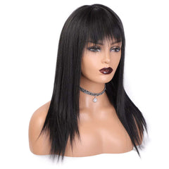 Jewel Diva Layered Razor Fringe Wig