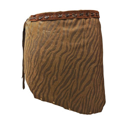 Deluxe Brown Zebra Print Loin Cloth