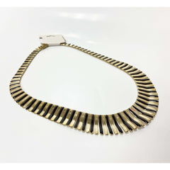 Black and Gold Egyptian Necklace