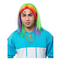 Unisex Rainbow Wig