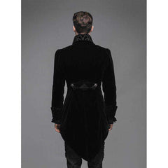 Vintage Black Gothic Swallowtail Jacket