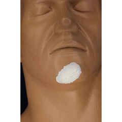 Split/Cut Chin Foam Latex Prosthetic