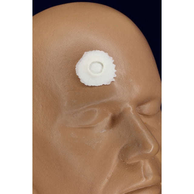 Bullet Hole Foam Latex Prosthetic