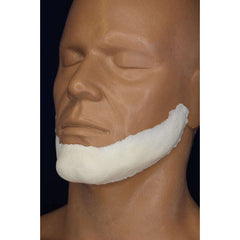 Square Jaw Line Foam Latex Prosthetic