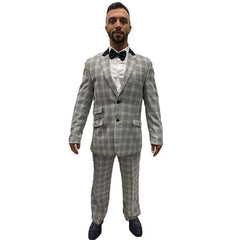 Exclusive 1920s Premium Plaid Suit Adult Costume