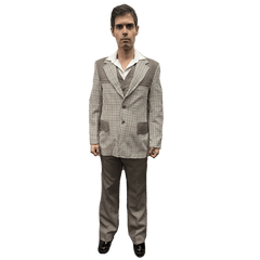 Classy 1970's Brown Suit Men's Costume