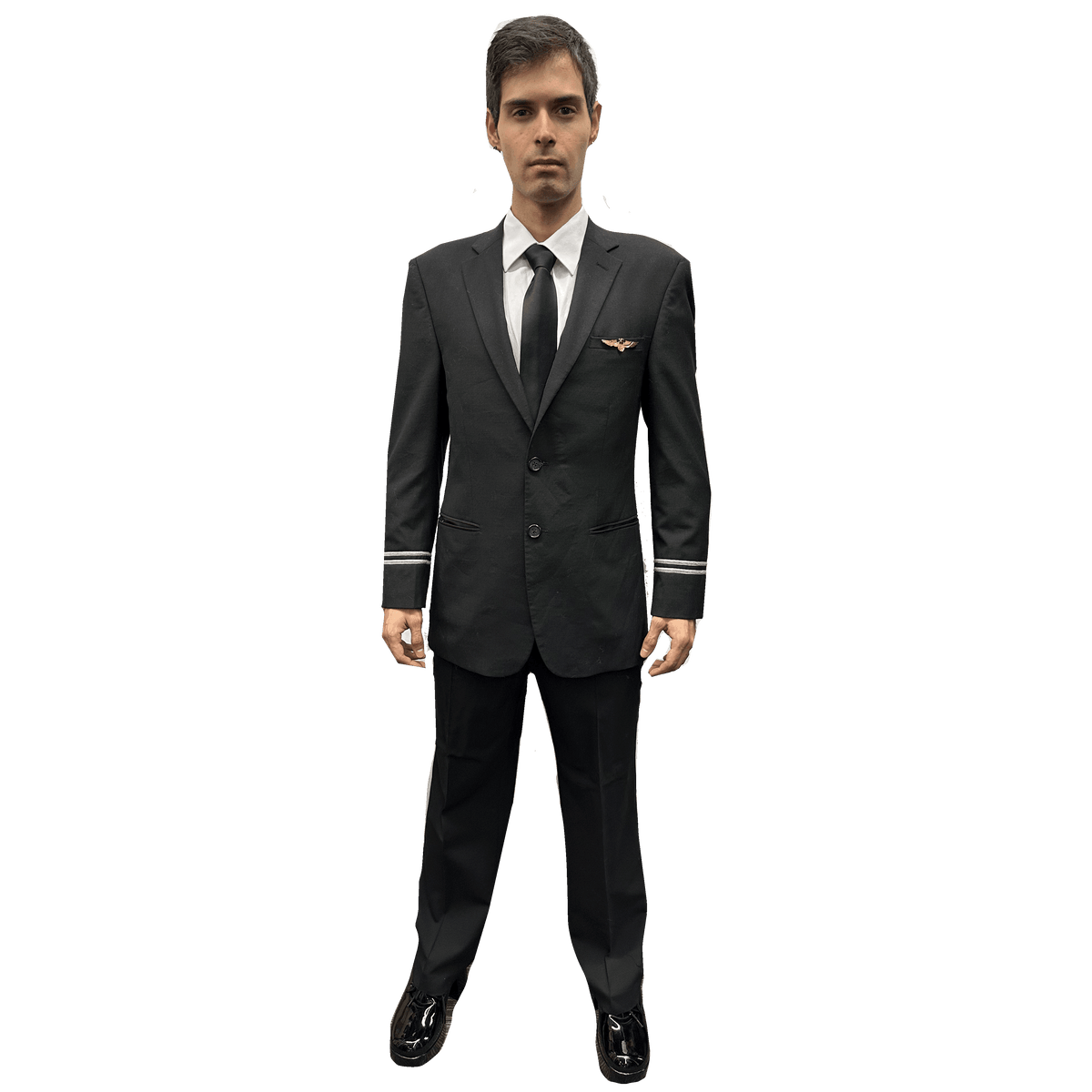 Flight Attendant/Pilot Uniform Men's Adult Costume