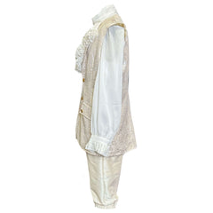 Deluxe Colonial Cream Royal Prince Adult Costume