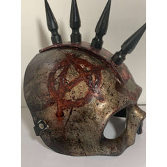 Skull W/ Mohawk Spikes