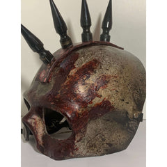 Skull W/ Mohawk Spikes