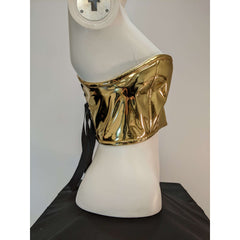 Gold Metallic Adult  Bustier