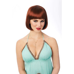 Natural Red Bob Unisex Wig