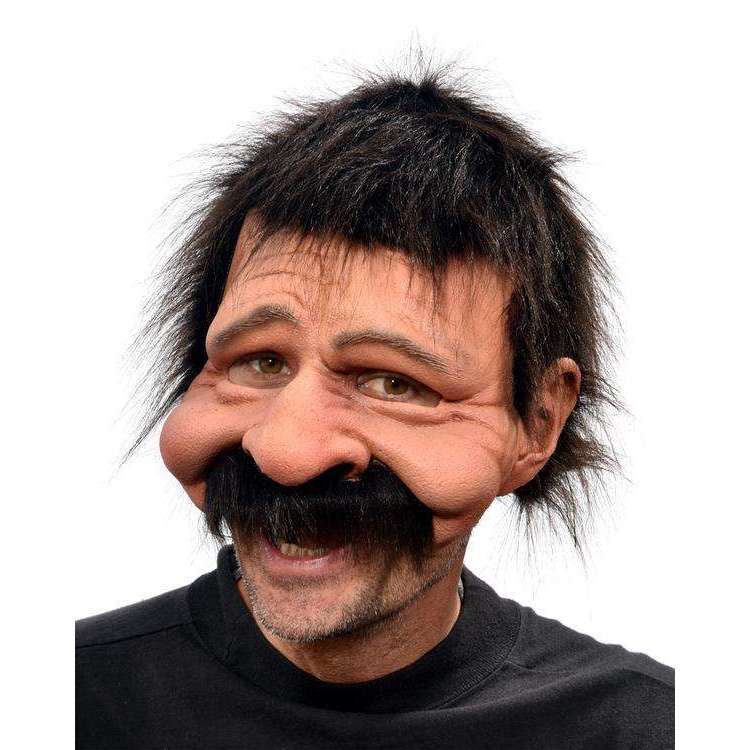 Uncle Bobby Disguise Latex Half Mask