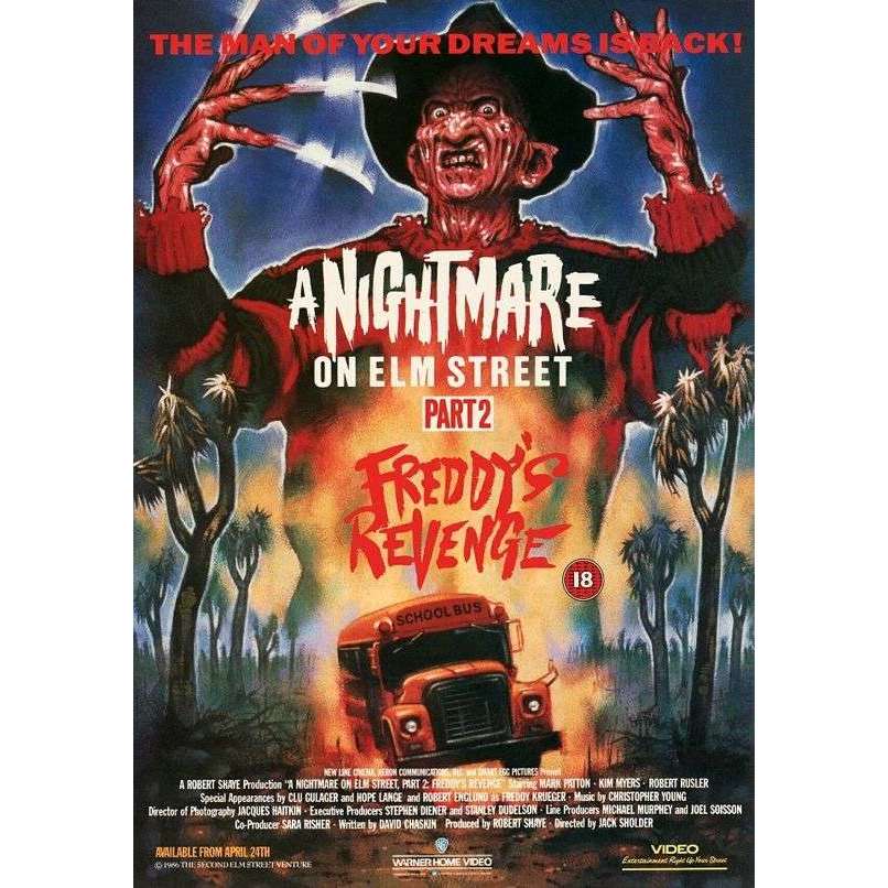 A Nightmare on Elm Street 2: Freddy's Revenge Deluxe Freddy Krueger Mask & Fedora Hat