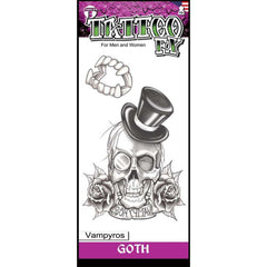 Tinsley Goth Temporary Tattoo Transfers