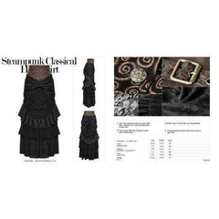 Steampunk Classical Skirt