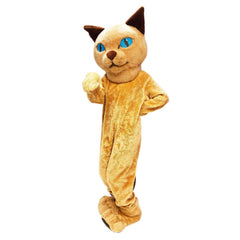 Siamese Cat Mascot Adult Costume