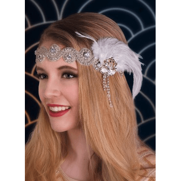 Flapper Beaded Headband