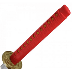 38.5" Foam Katana Sword w/ Red Handle