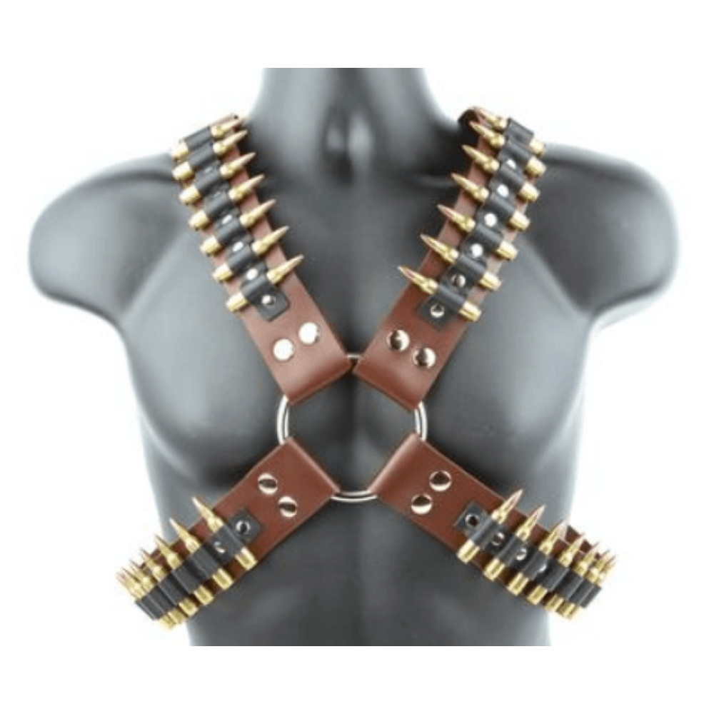 Brown Bullet O-Ring Cross Harness