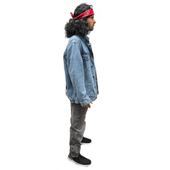 1980s Classic Acid Wash Denim Men's Costume